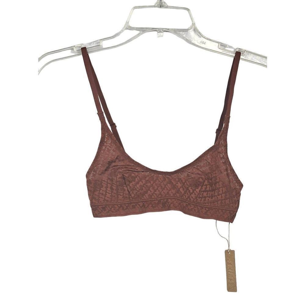 Skims Logo Bralette Nwt